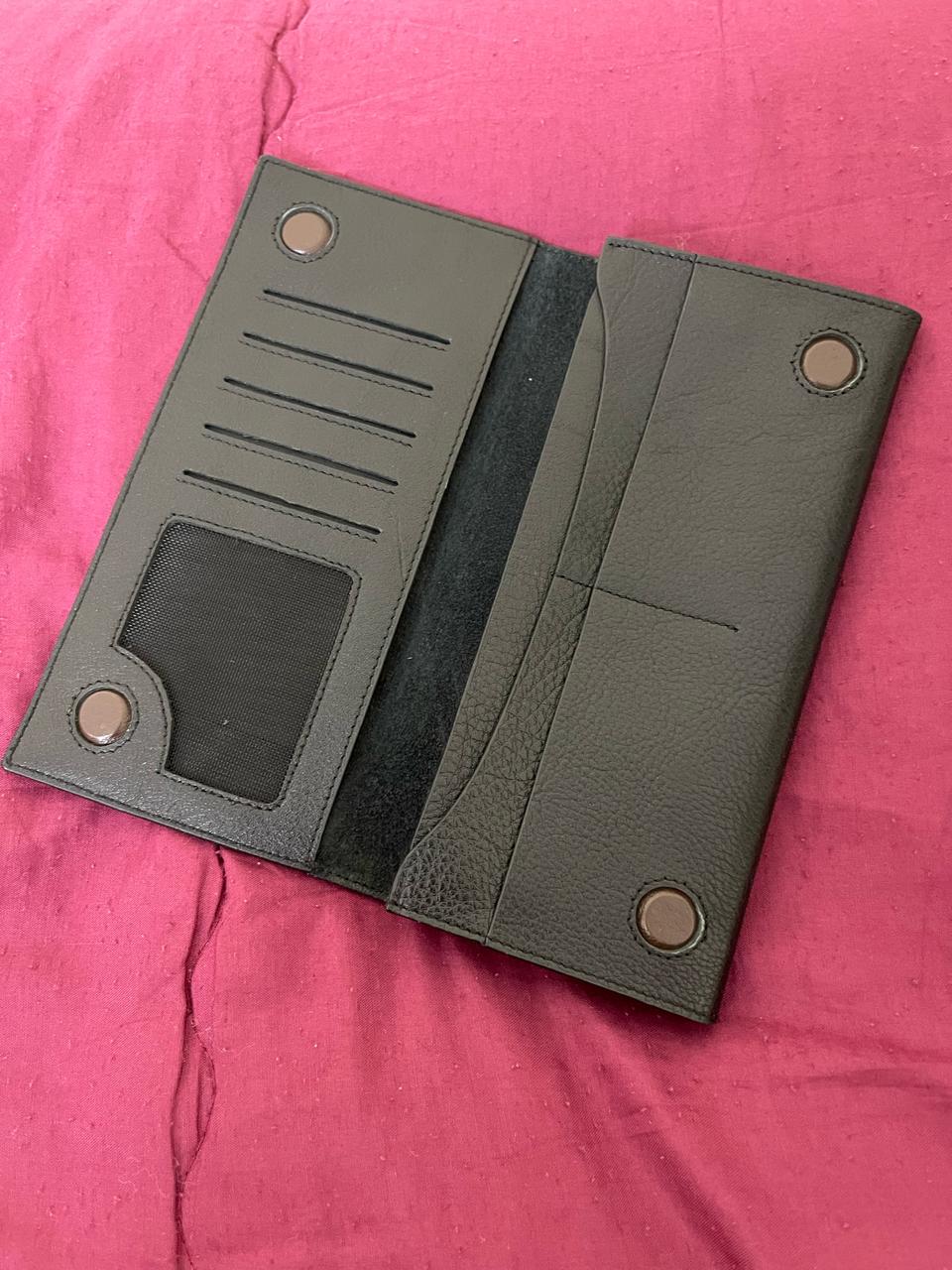 Black Long Wallet – Elegant & Functional